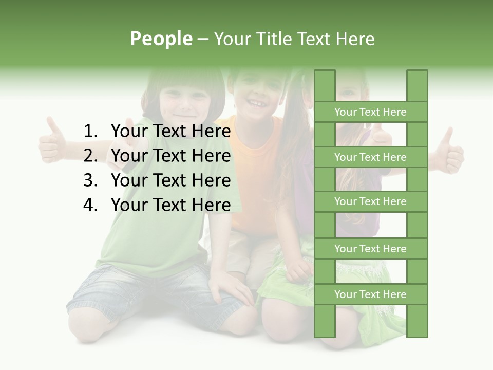 Hand Friendship Happiness PowerPoint Template