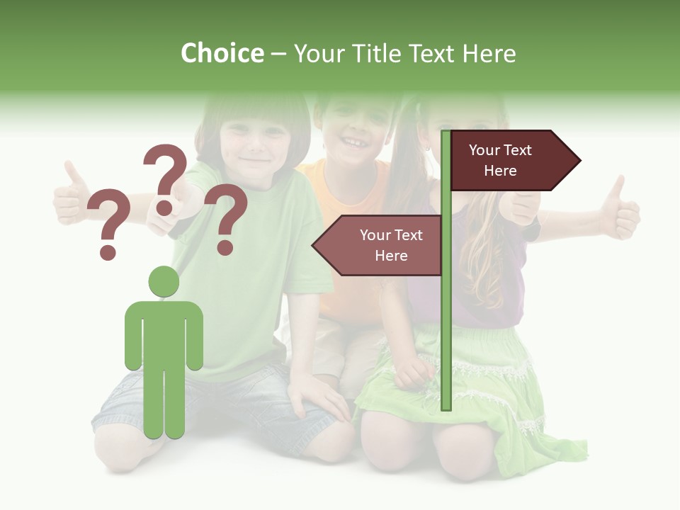 Hand Friendship Happiness PowerPoint Template