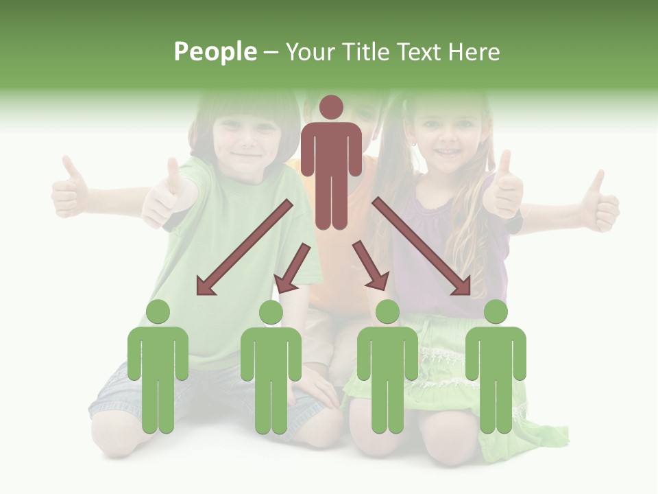 Hand Friendship Happiness PowerPoint Template