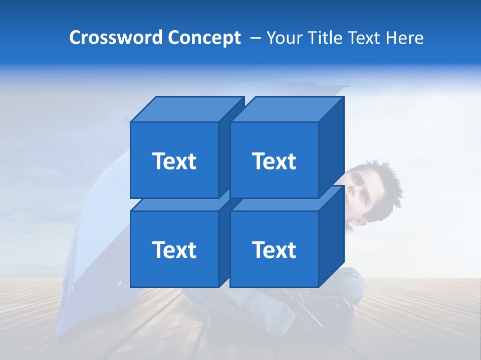 Cielo Legno Pioggia PowerPoint Template
