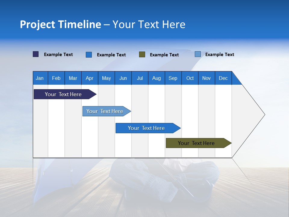 Cielo Legno Pioggia PowerPoint Template