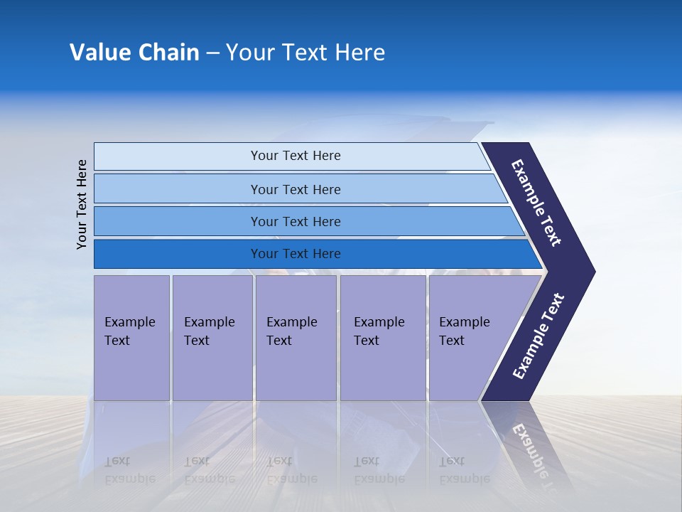 Cielo Legno Pioggia PowerPoint Template