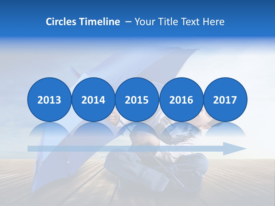 Cielo Legno Pioggia PowerPoint Template