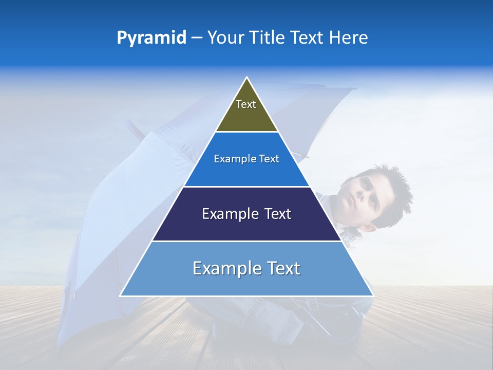 Cielo Legno Pioggia PowerPoint Template