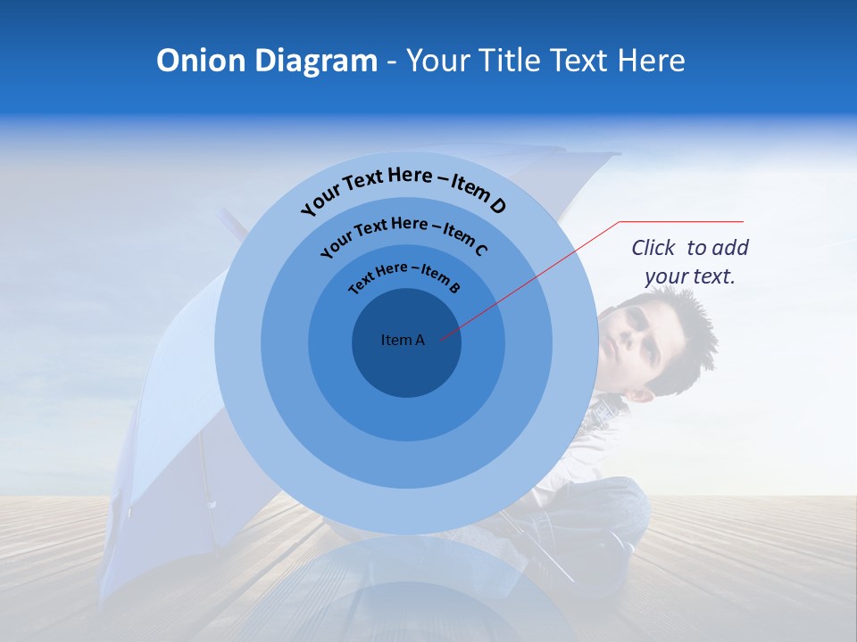 Cielo Legno Pioggia PowerPoint Template