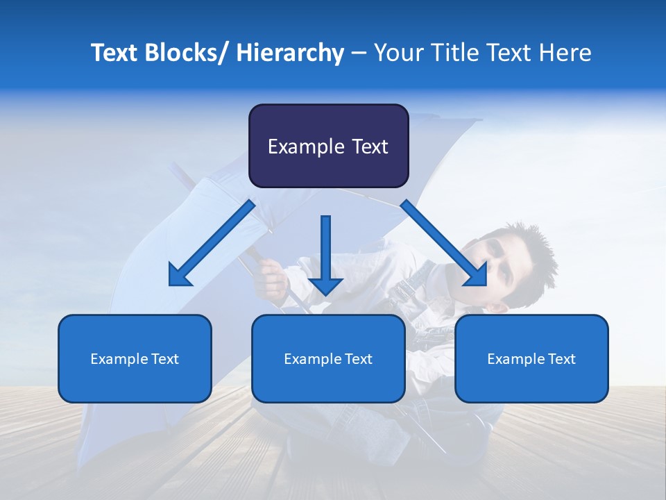 Cielo Legno Pioggia PowerPoint Template