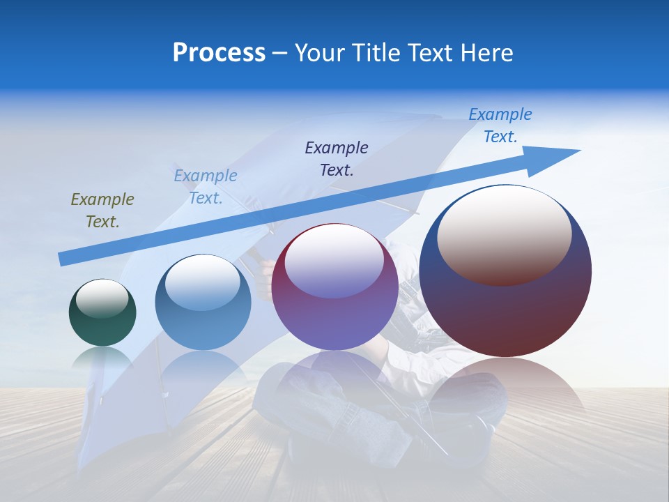 Cielo Legno Pioggia PowerPoint Template