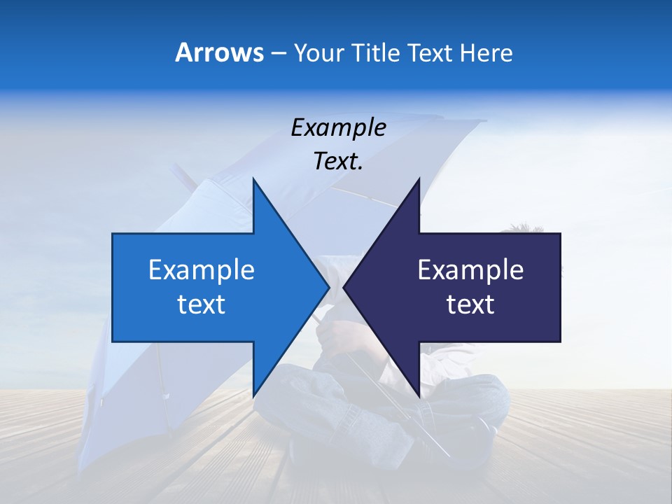 Cielo Legno Pioggia PowerPoint Template