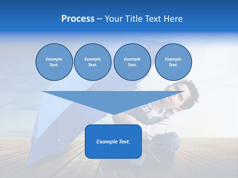 Cielo Legno Pioggia PowerPoint Template
