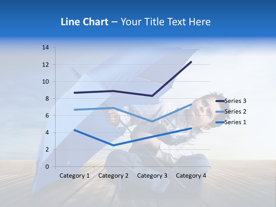 Cielo Legno Pioggia PowerPoint Template
