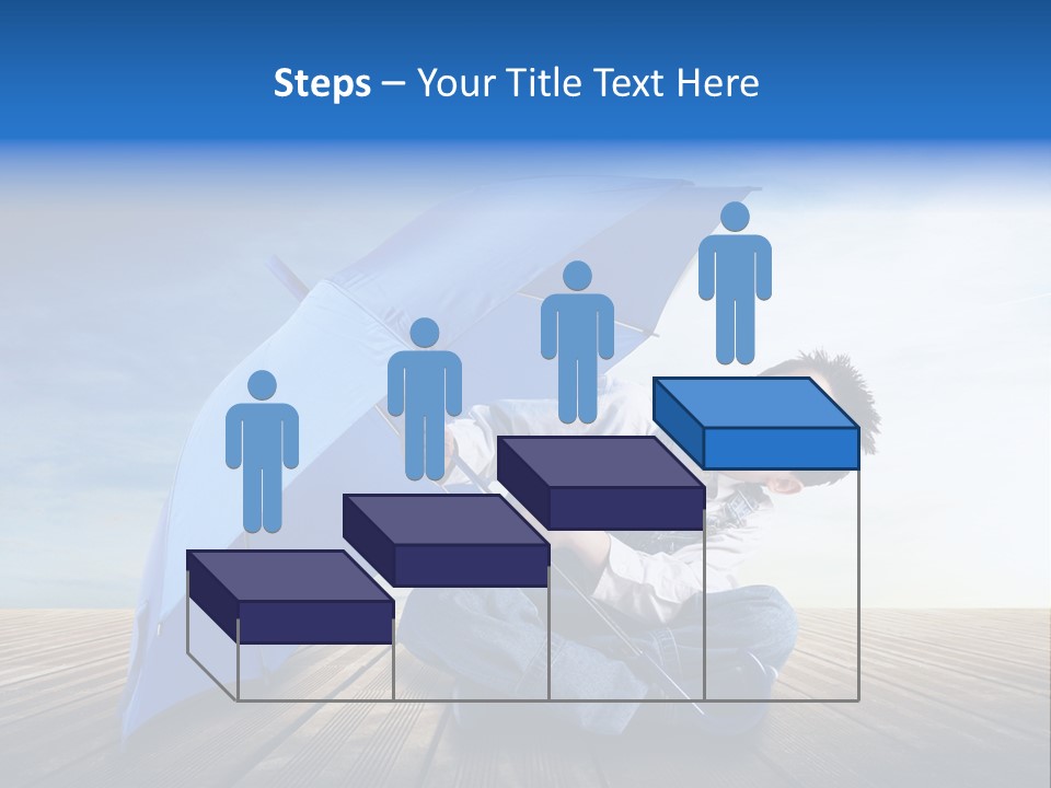 Cielo Legno Pioggia PowerPoint Template