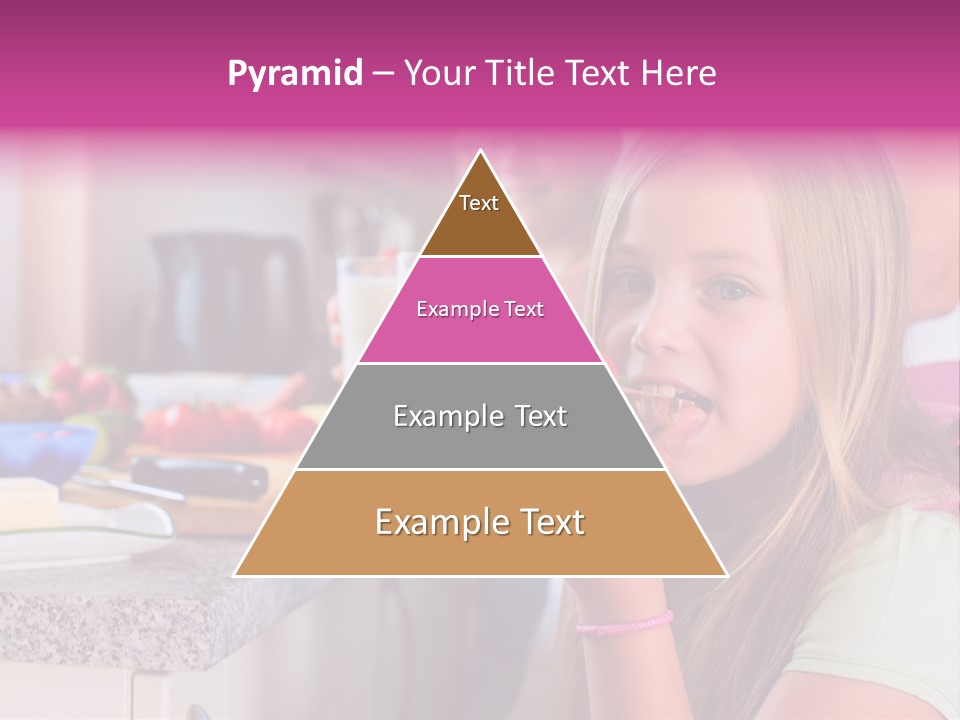 Mother Teenager Glasses PowerPoint Template