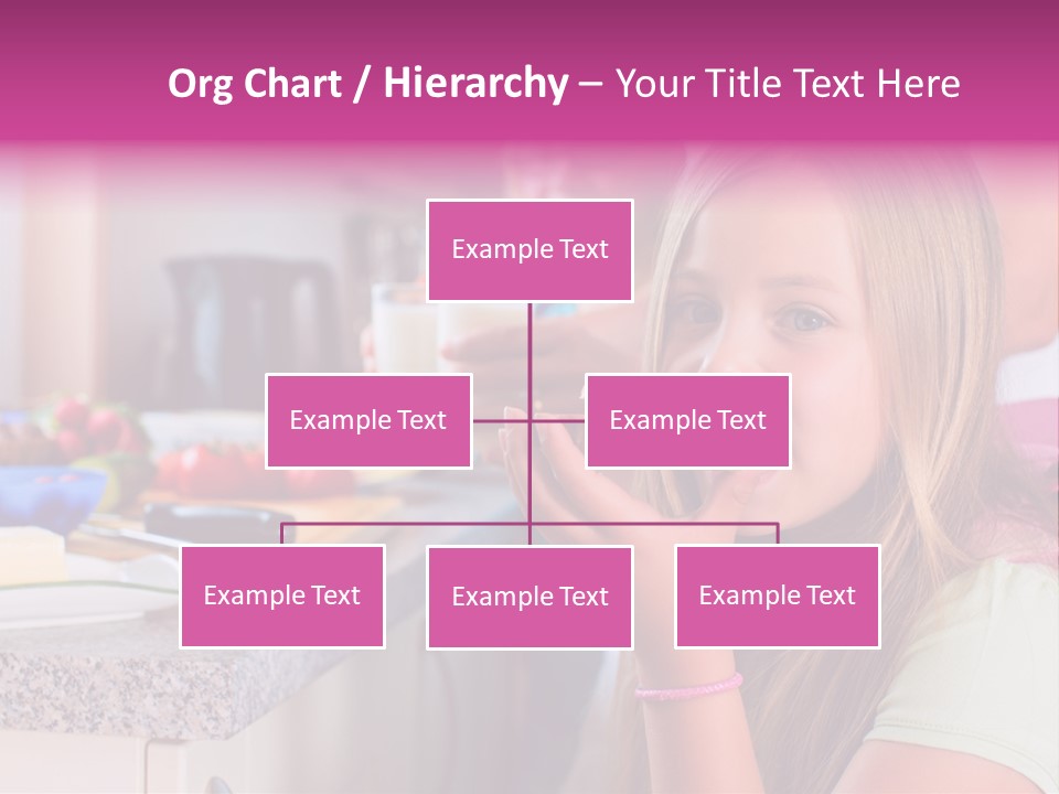 Mother Teenager Glasses PowerPoint Template