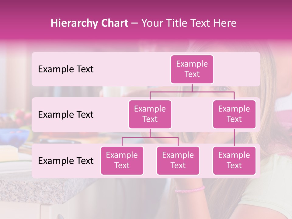Mother Teenager Glasses PowerPoint Template