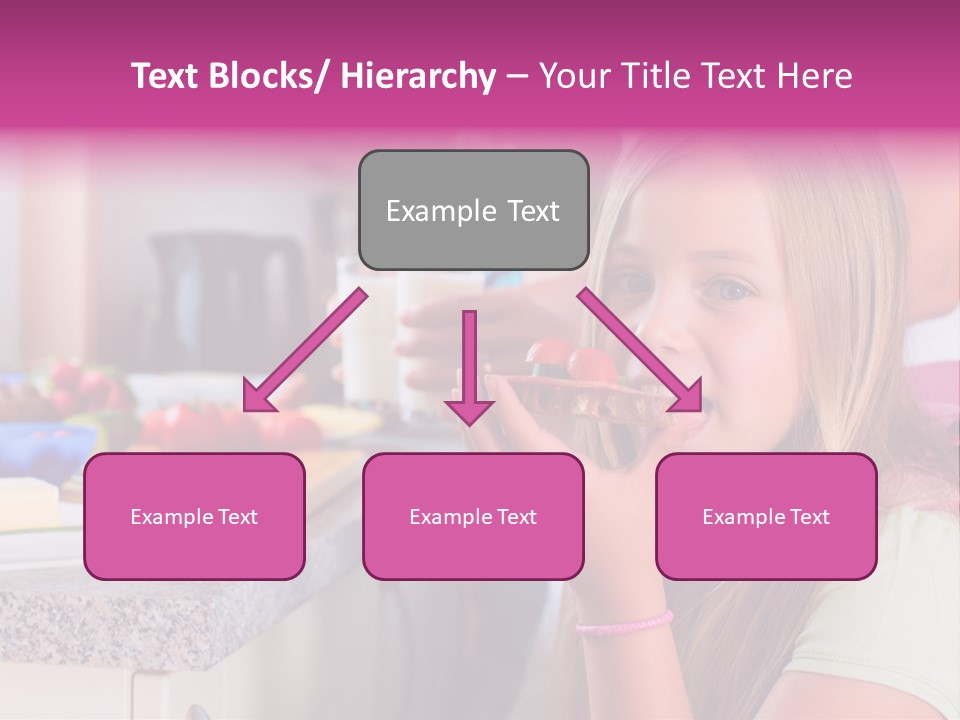 Mother Teenager Glasses PowerPoint Template