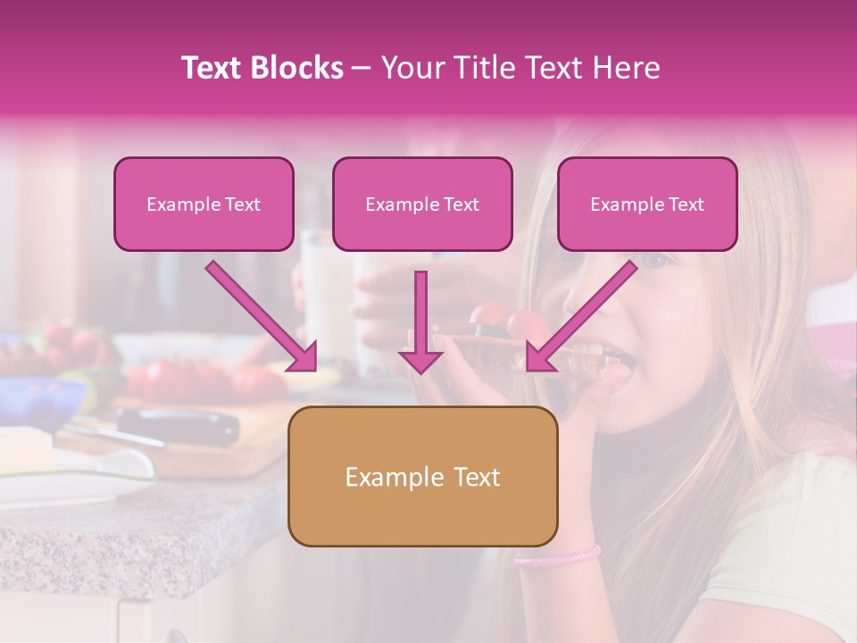 Mother Teenager Glasses PowerPoint Template