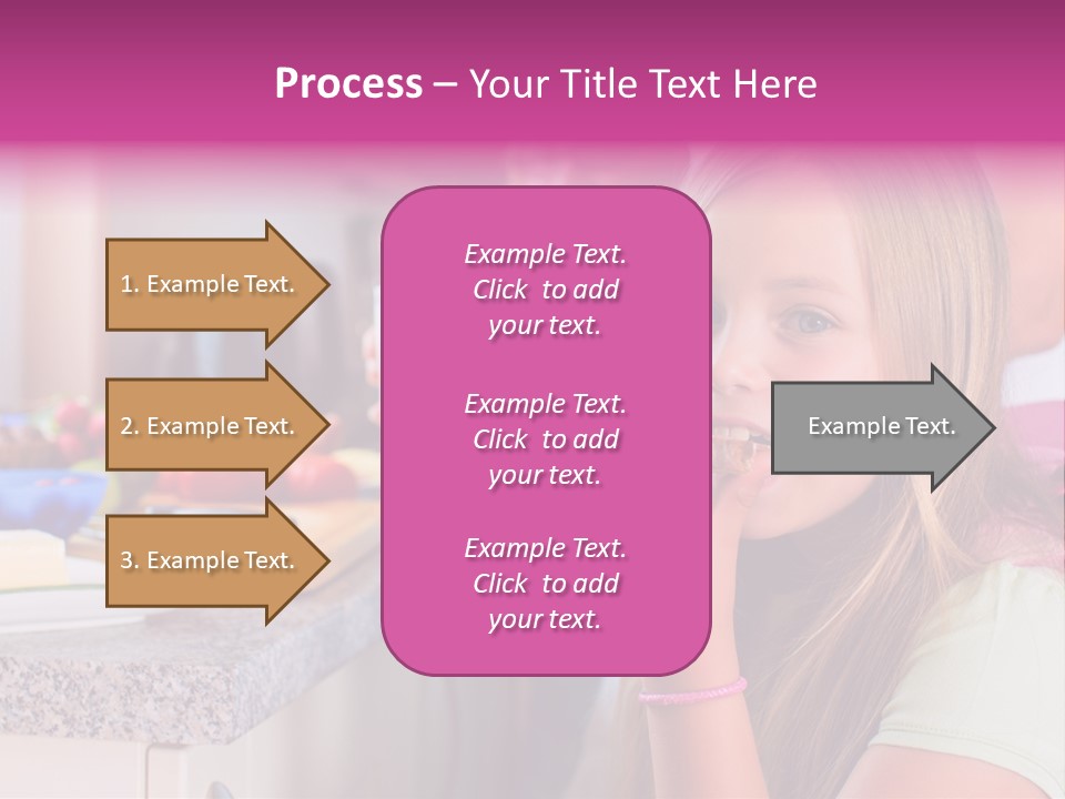 Mother Teenager Glasses PowerPoint Template