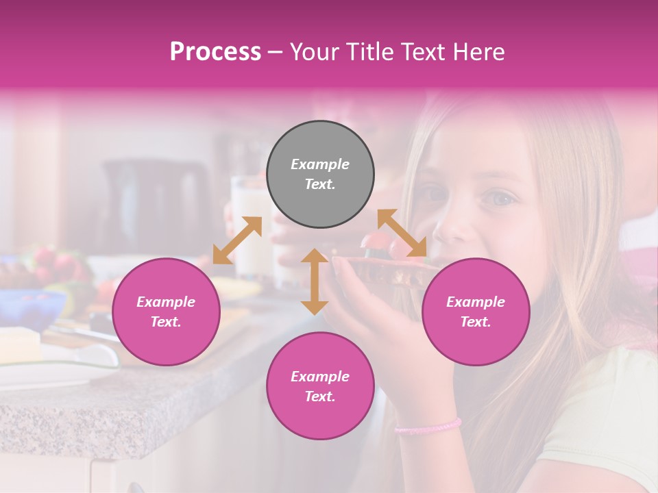 Mother Teenager Glasses PowerPoint Template