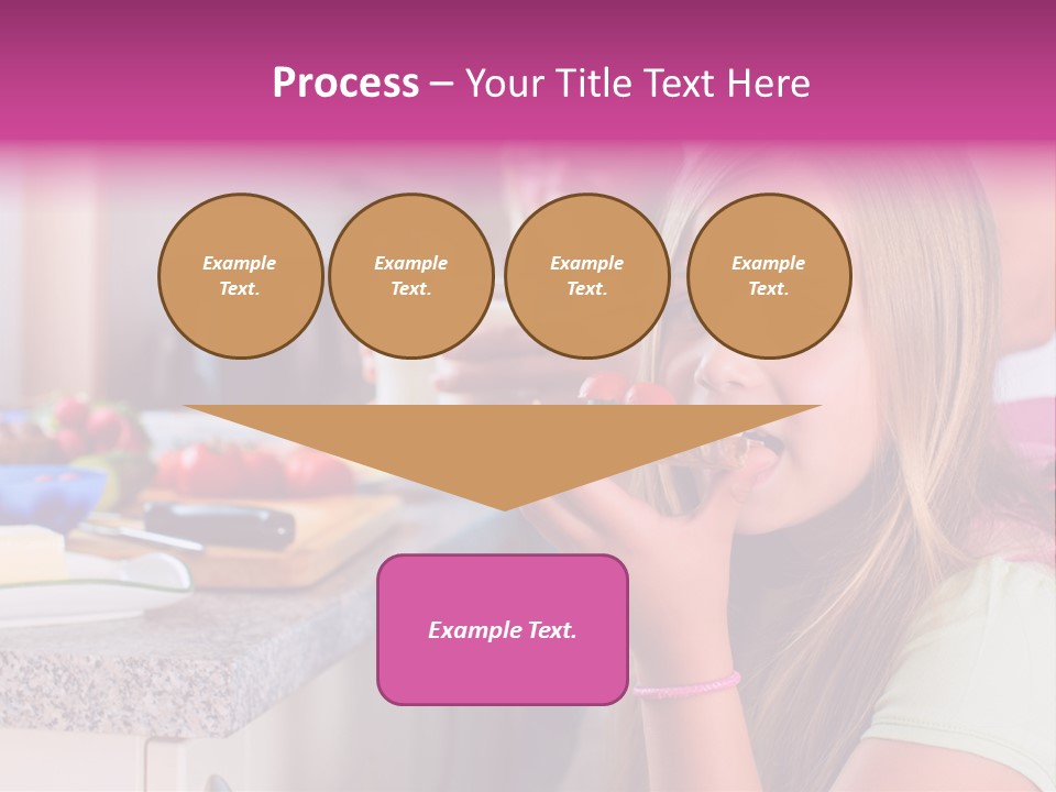 Mother Teenager Glasses PowerPoint Template