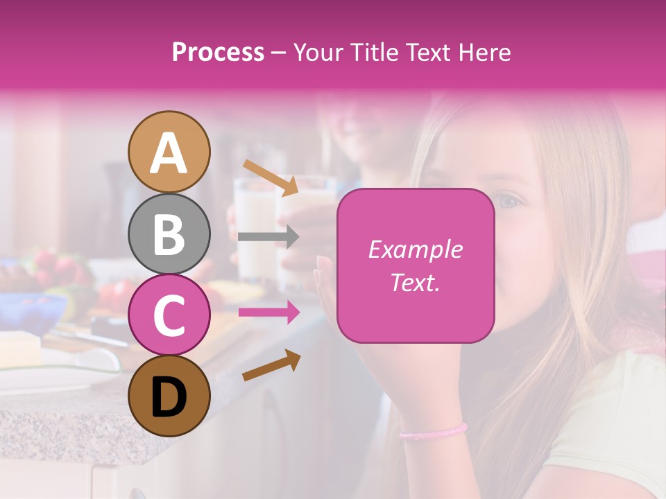 Mother Teenager Glasses PowerPoint Template