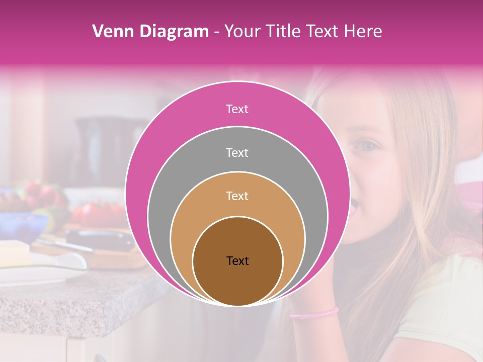 Mother Teenager Glasses PowerPoint Template
