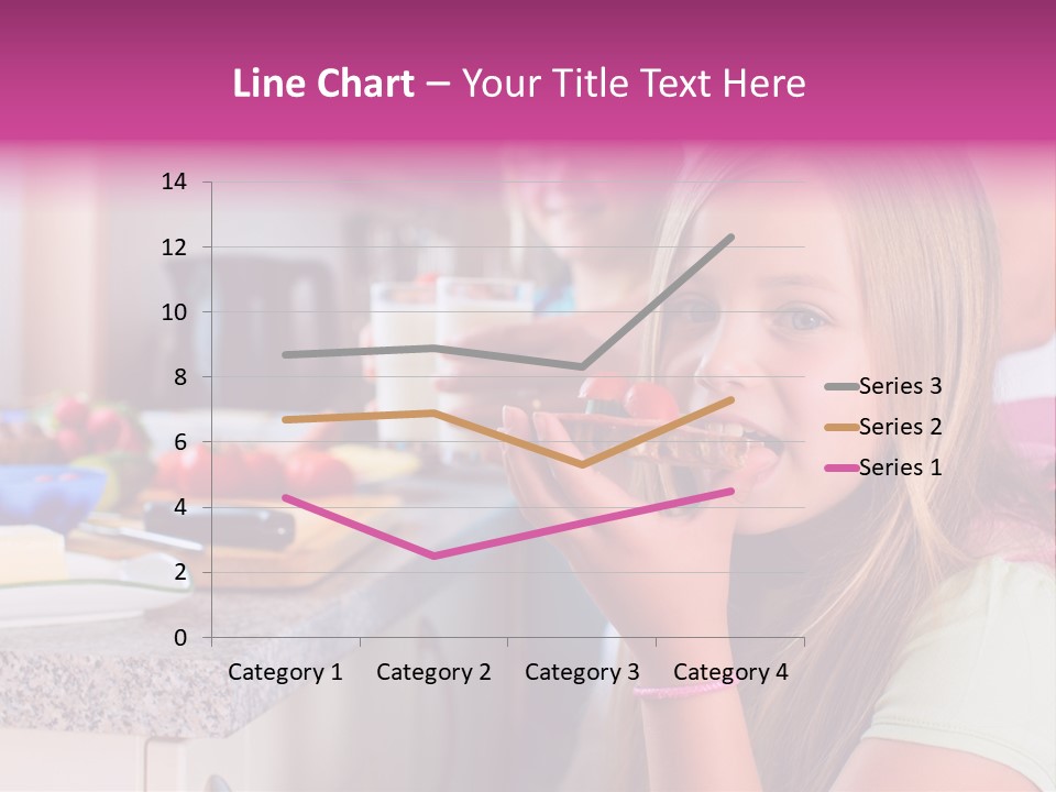 Mother Teenager Glasses PowerPoint Template