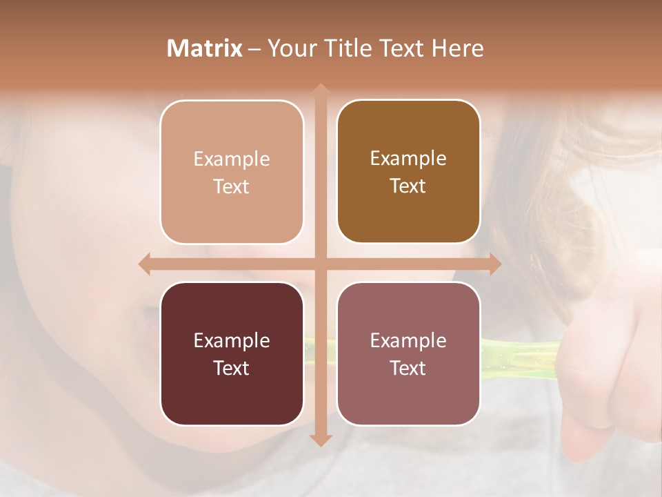 Fresh Female Joy PowerPoint Template