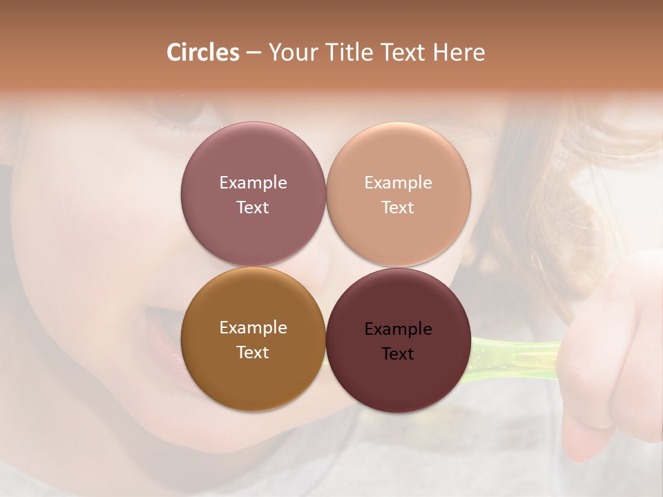 Fresh Female Joy PowerPoint Template