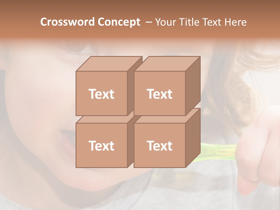 Fresh Female Joy PowerPoint Template