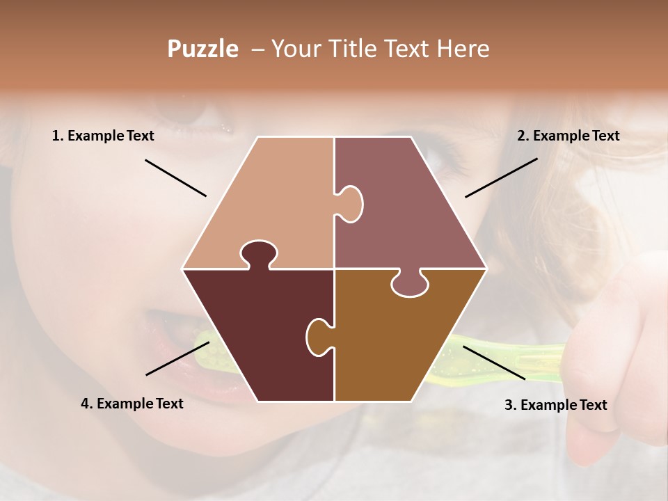 Fresh Female Joy PowerPoint Template