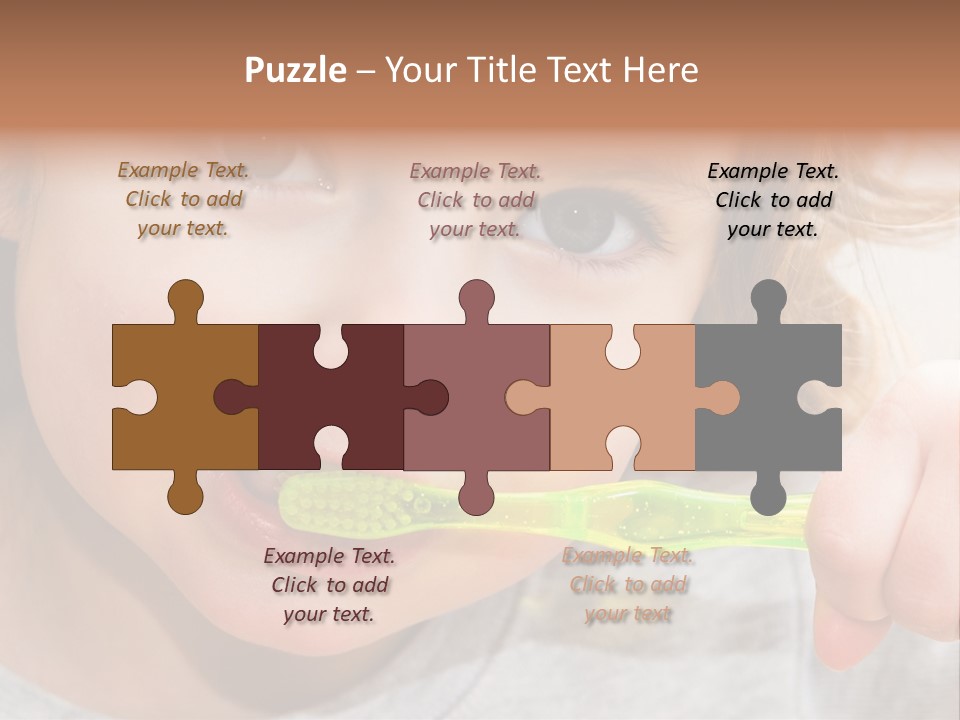 Fresh Female Joy PowerPoint Template