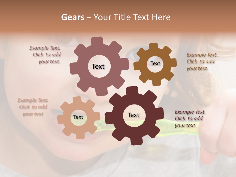 Fresh Female Joy PowerPoint Template