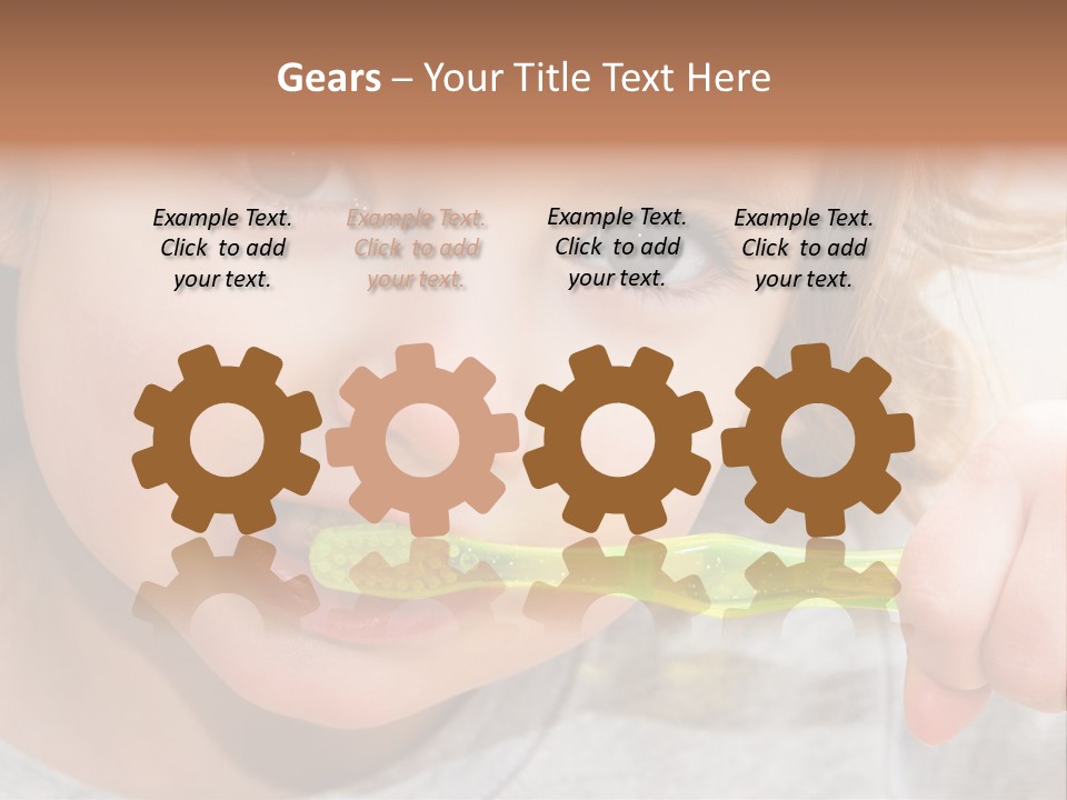 Fresh Female Joy PowerPoint Template