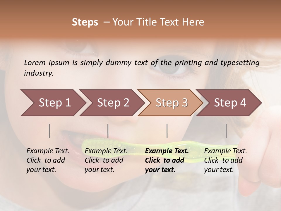 Fresh Female Joy PowerPoint Template