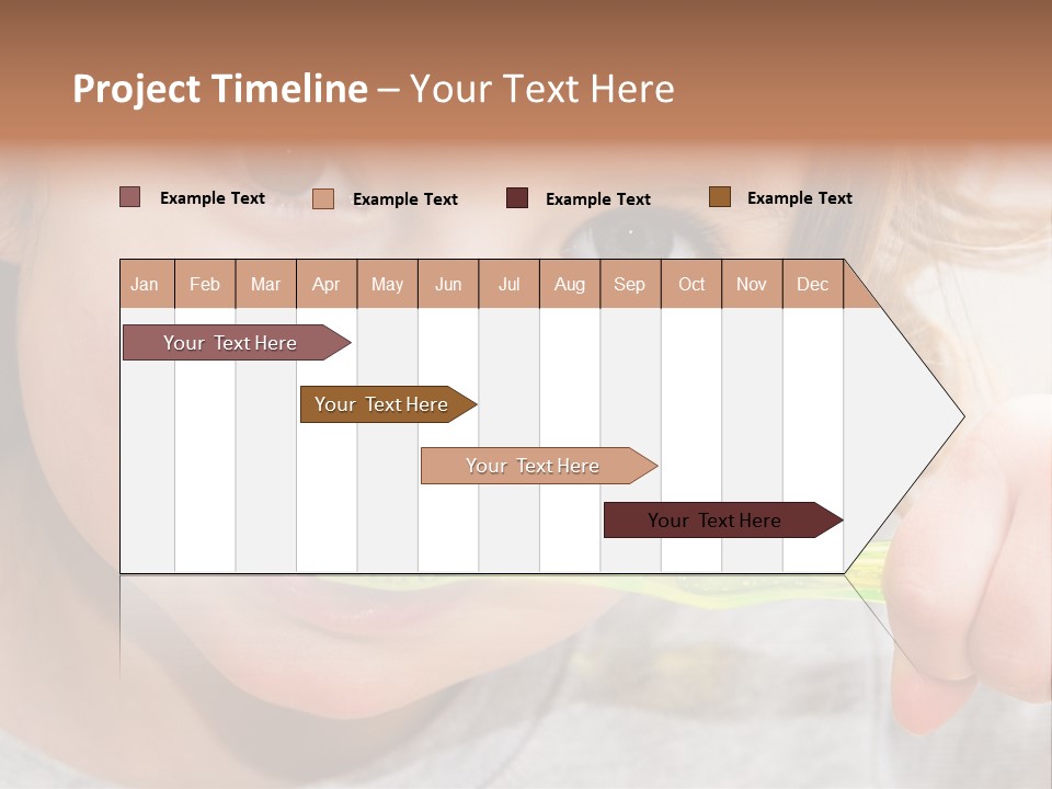 Fresh Female Joy PowerPoint Template