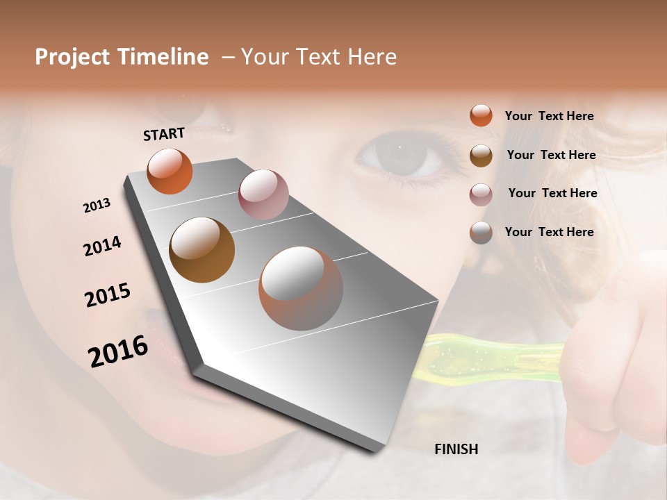 Fresh Female Joy PowerPoint Template