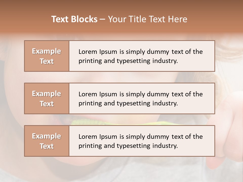 Fresh Female Joy PowerPoint Template