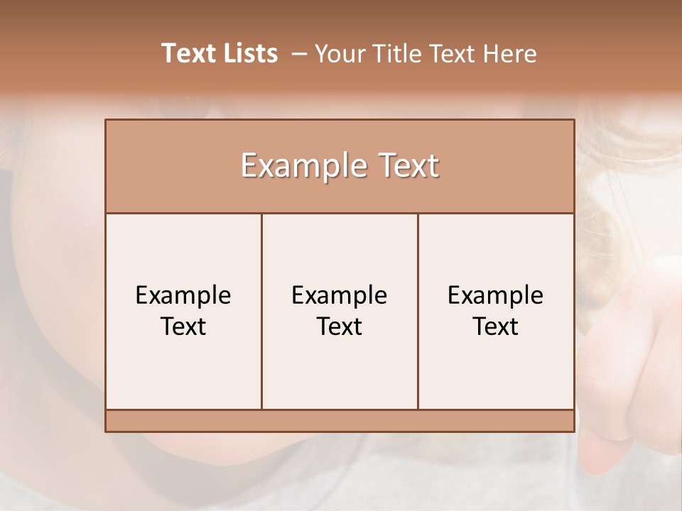 Fresh Female Joy PowerPoint Template