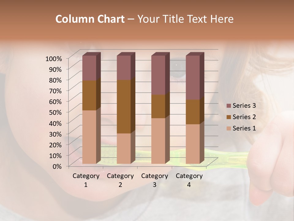 Fresh Female Joy PowerPoint Template