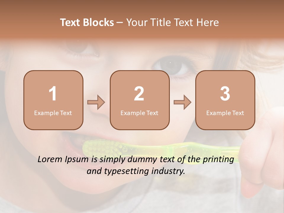 Fresh Female Joy PowerPoint Template