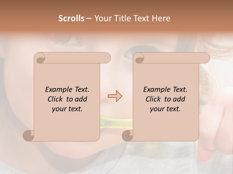 Fresh Female Joy PowerPoint Template