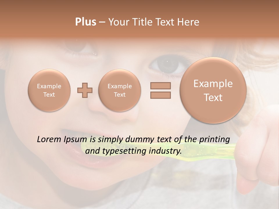 Fresh Female Joy PowerPoint Template