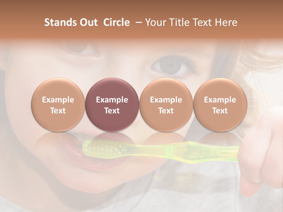 Fresh Female Joy PowerPoint Template