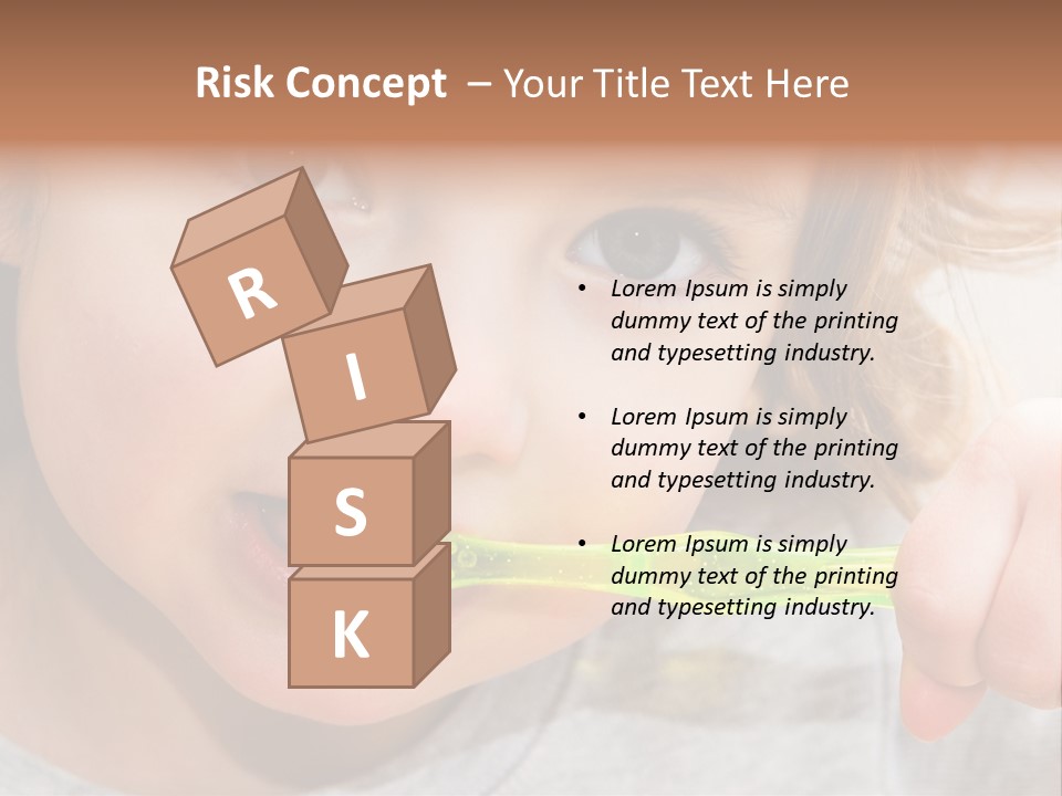 Fresh Female Joy PowerPoint Template