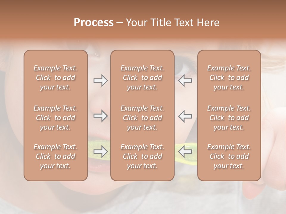 Fresh Female Joy PowerPoint Template