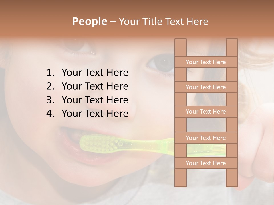 Fresh Female Joy PowerPoint Template