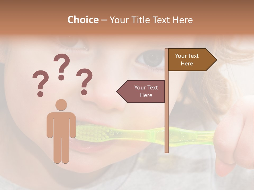 Fresh Female Joy PowerPoint Template