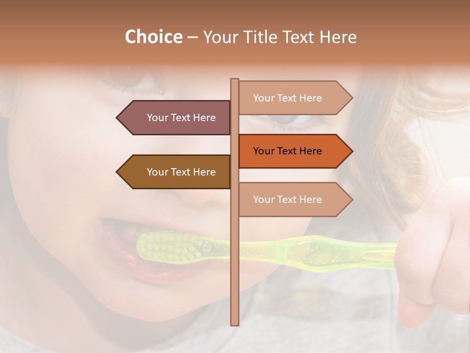 Fresh Female Joy PowerPoint Template