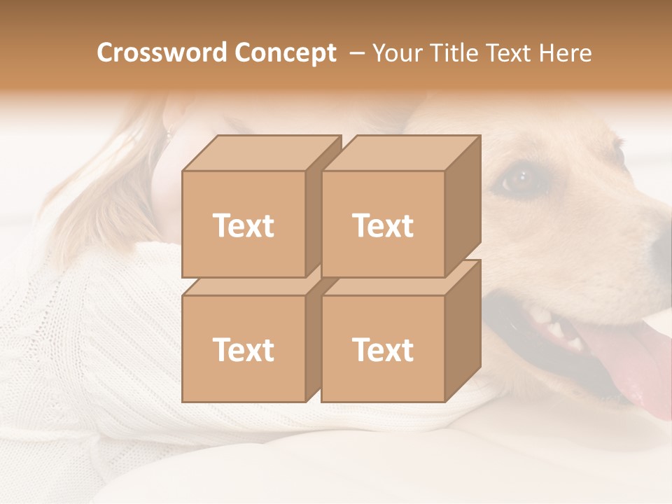 Good Kid Smiling PowerPoint Template