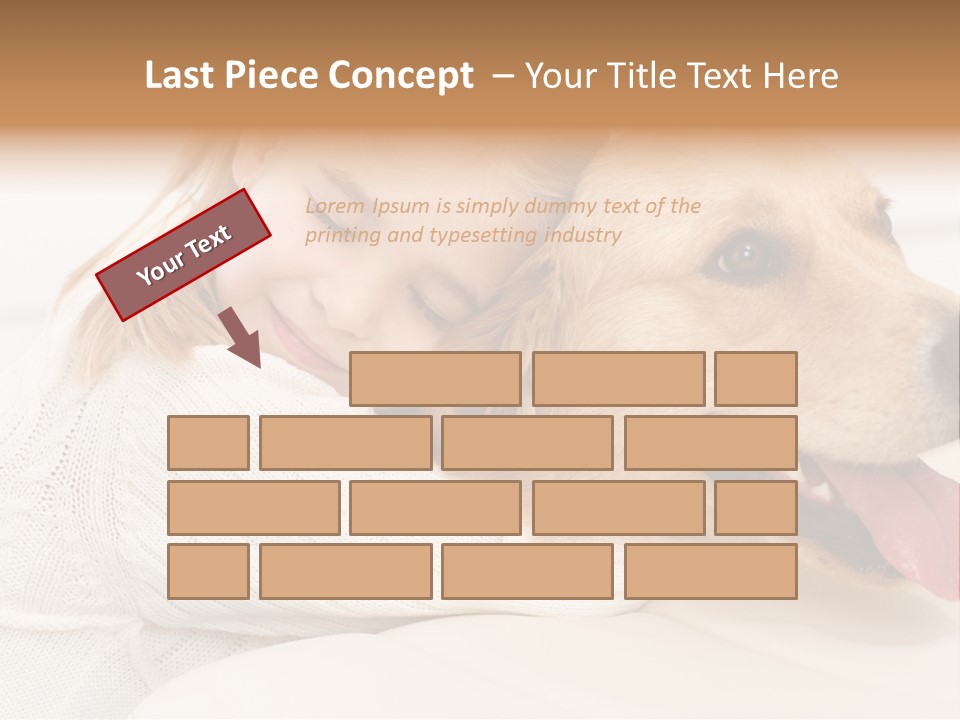 Good Kid Smiling PowerPoint Template